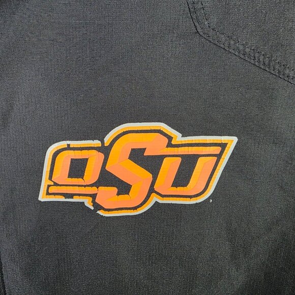 Mens Nike OSU Oklahoma State Cowboys Storm-FIT Pullover Jacket 1/4 Zip Size M - Picture 2 of 9